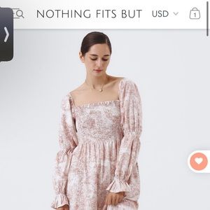 Nothing fits but mommy and me Yuki dress size medium